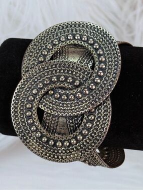 Beautiful Bohemian chic wide band costume, ethnic bracelet